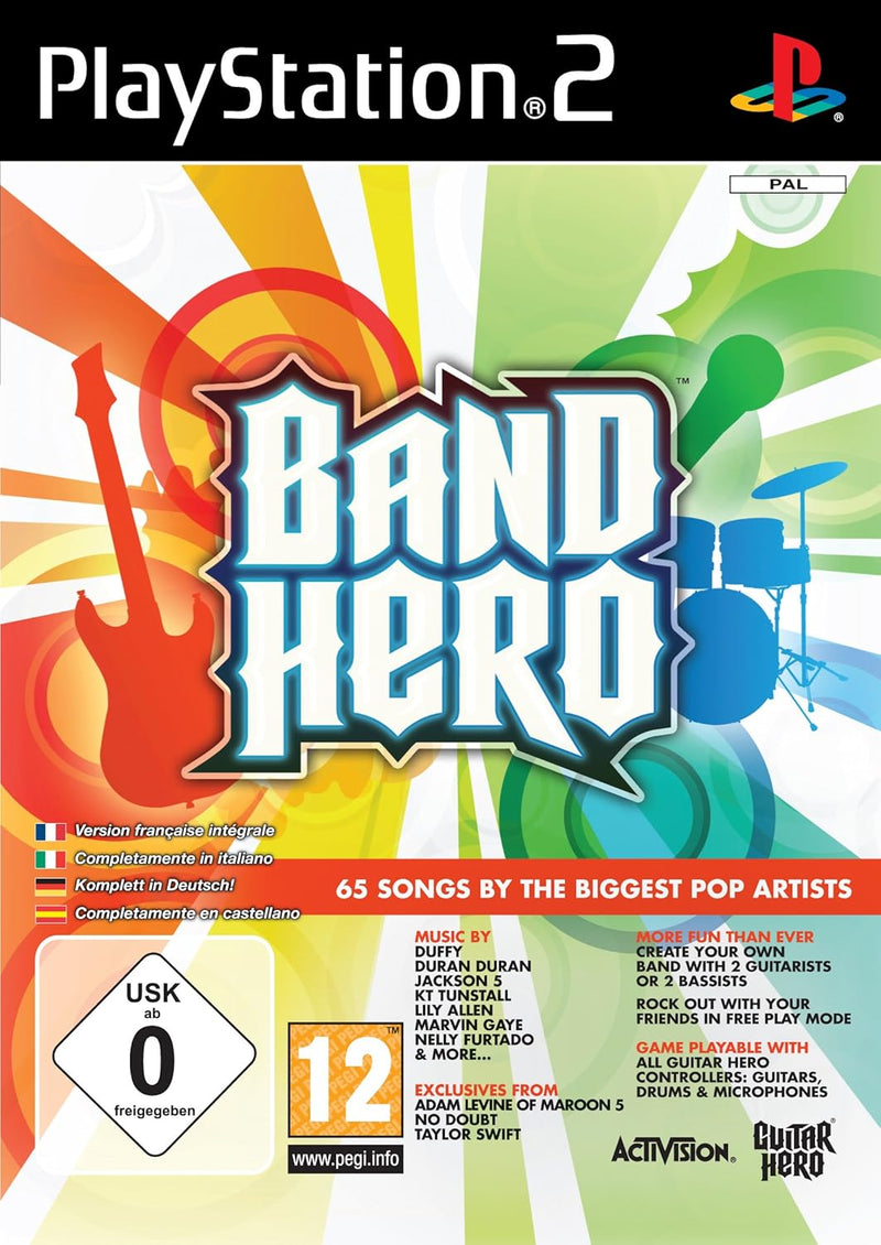 Band Hero PlayStation2 Software, PlayStation2 Software