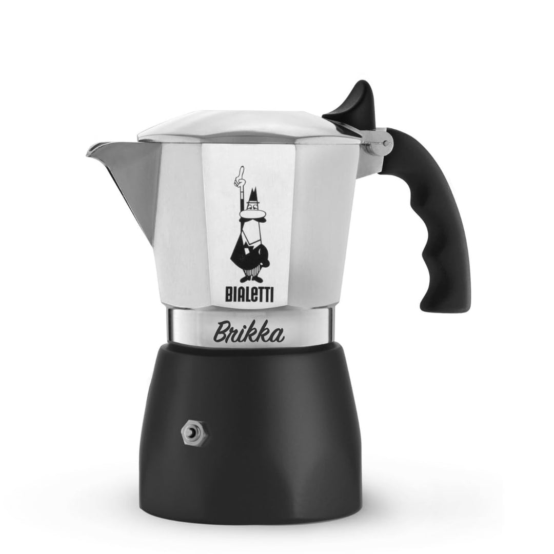 Bialetti 6184 Espressokocher "Brikka Elite" für 4 Tassen, 4 Tassen