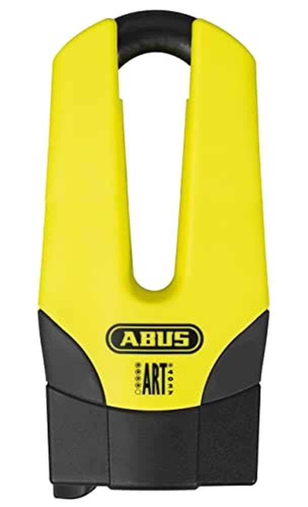 ABUS Bremsscheibenschloss Granit Quick 37/60 Maxi + Mini - Motorradschloss mit ABUS-Sicherheitslevel