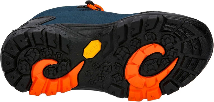 Brütting Unisex Kinder Mount Bona High Kids Trekking- & Wanderstiefel 40 EU Petrol Orange, 40 EU Pet