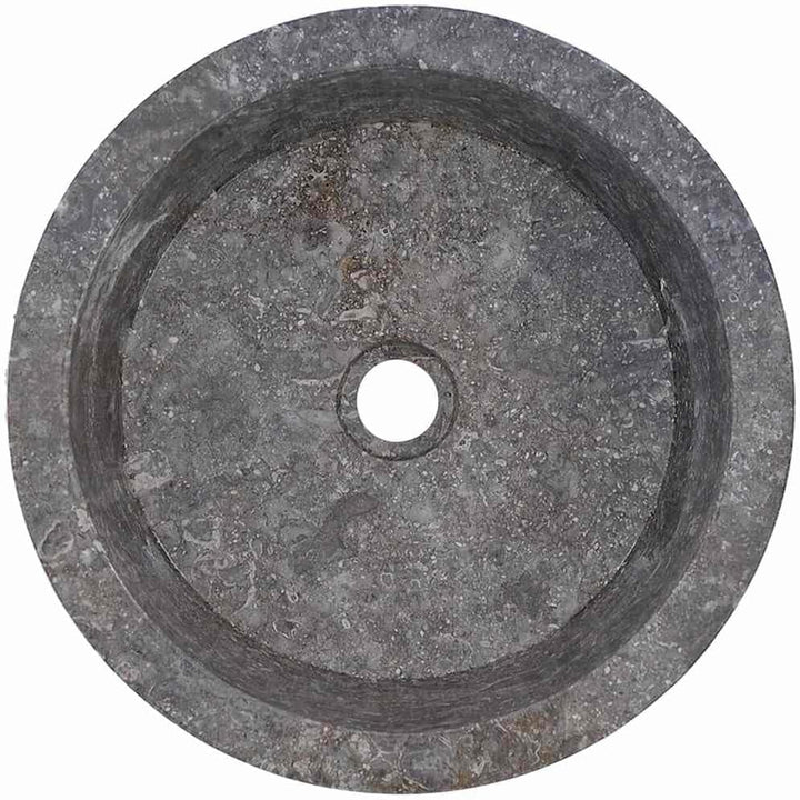 vidaXL Waschbecken Aufsatzwaschbecken Waschtisch Waschplatz Waschschale Handwaschbecken Naturstein B