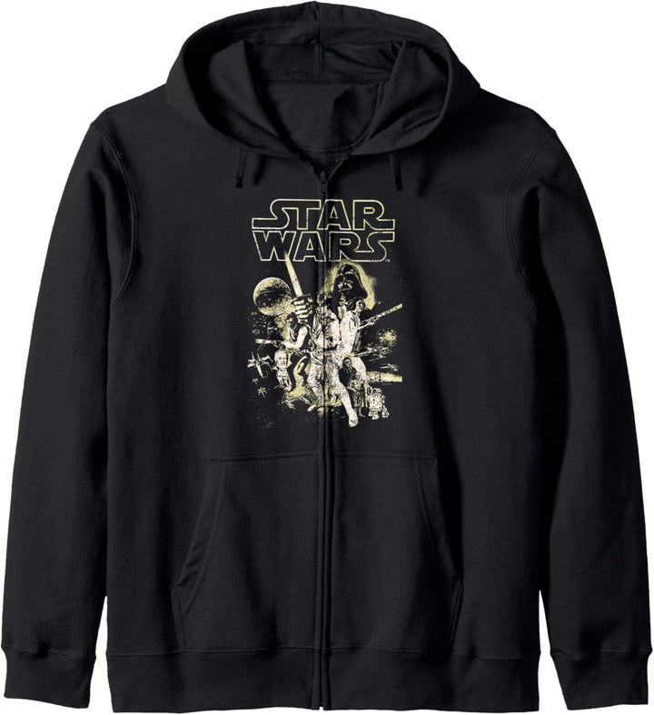Star Wars Vintage Poster Group Kapuzenjacke