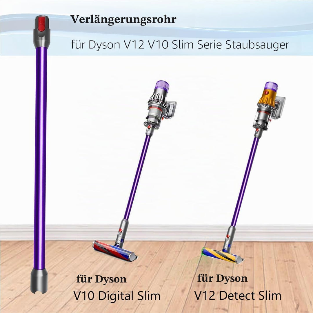 Verlängerungsrohr für Dyson V12 Detect Slim Staubsauger, Ersatzteile Saugrohr Schnellspanner Verläng
