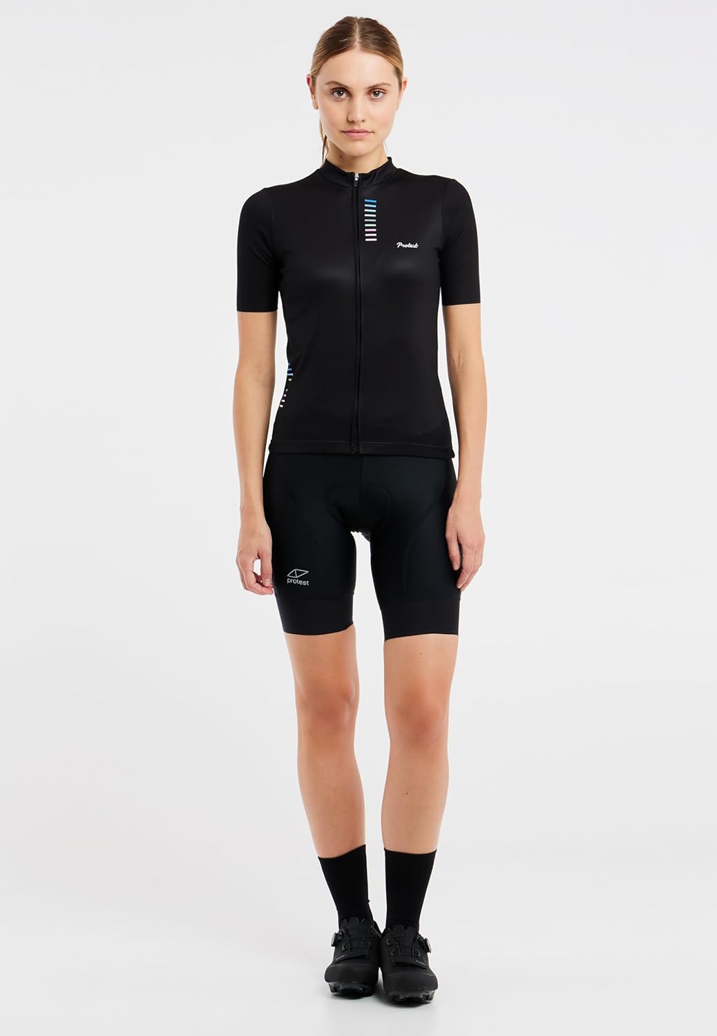 Protest Damen Fahrrad-t-shirt PRTPICTOU True Black L, True Black L