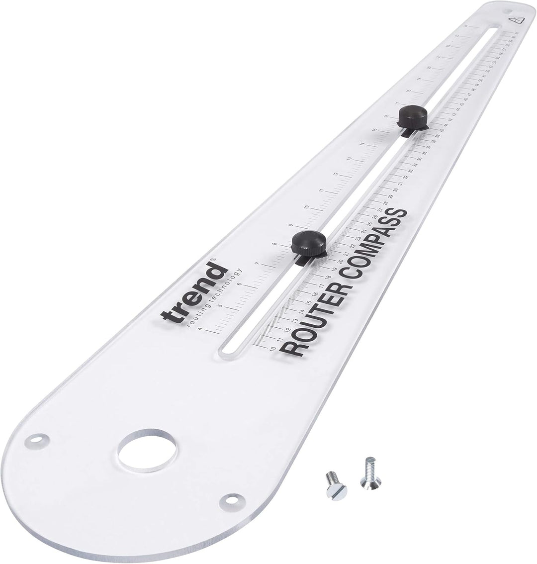 Trend Router Kompass für präzises Kreis- und Bogen schneiden, R/COMPASS/A