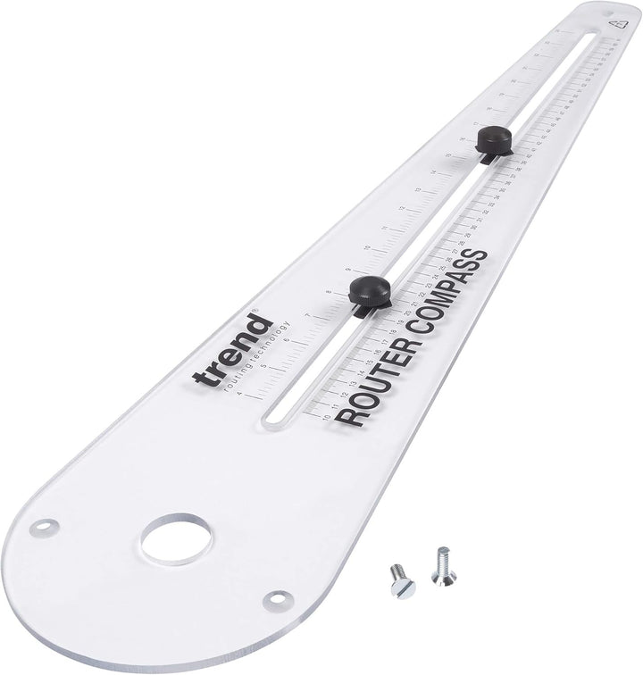Trend Router Kompass für präzises Kreis- und Bogen schneiden, R/COMPASS/A