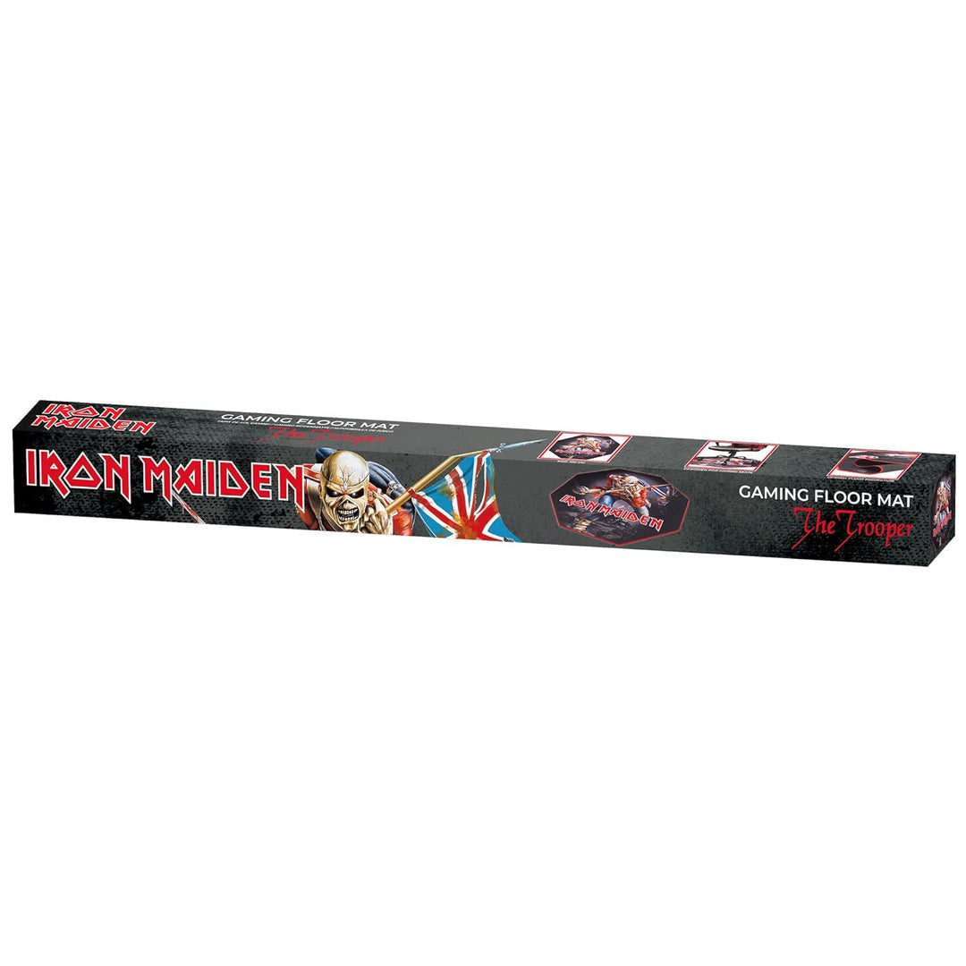 Iron Maiden – rutschfeste Gamer-Bodenmatte für Gaming und Bürostuhl