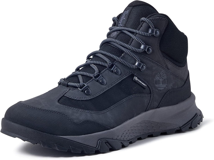 Timberland Herren Lincoln Peak Lite Mid F/L Wp Chukka Boot 45.5 EU Jet Black, 45.5 EU Jet Black