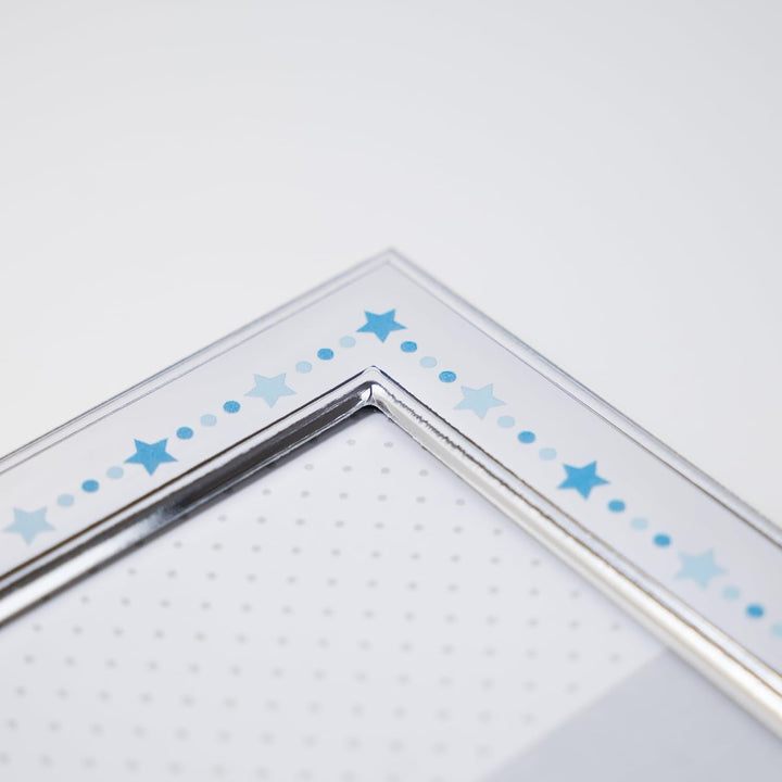 VALENTI & CO. Disney Baby - Mickey - Bilderrahmen in Silber für Kinder, Geschenkidee für Taufe, Gebu