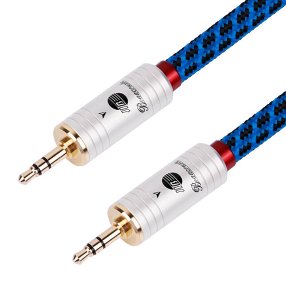 BOAACOUSTIC 3,5mm klinkenkabel, Aux Kabel,Audio Kabel, Stereo Klinke auf Klinke Kopfhörerkabel für i