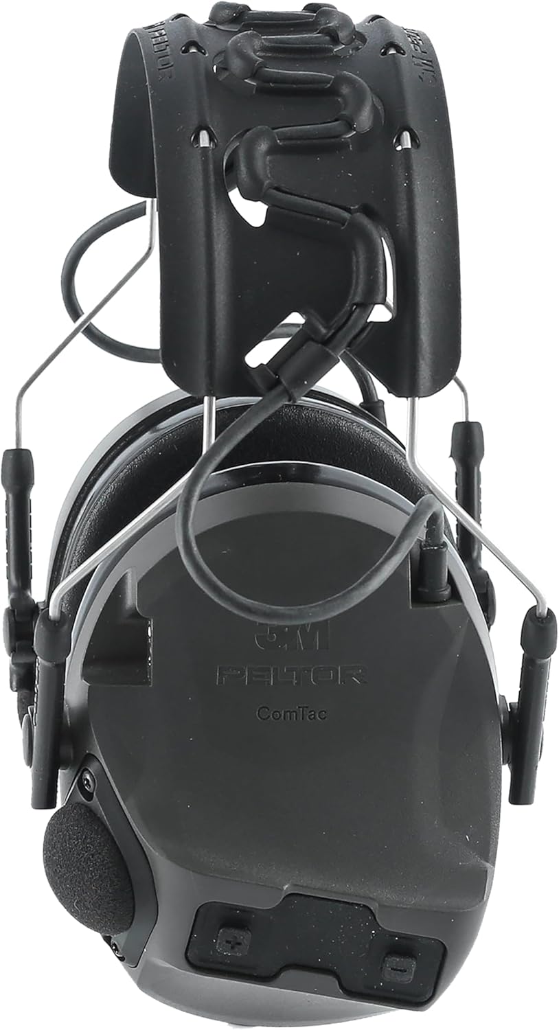 3M Peltor MT14H418A-02 GE ComTac VIII Ohrenschützer, Kohlegrau (10 Stück)