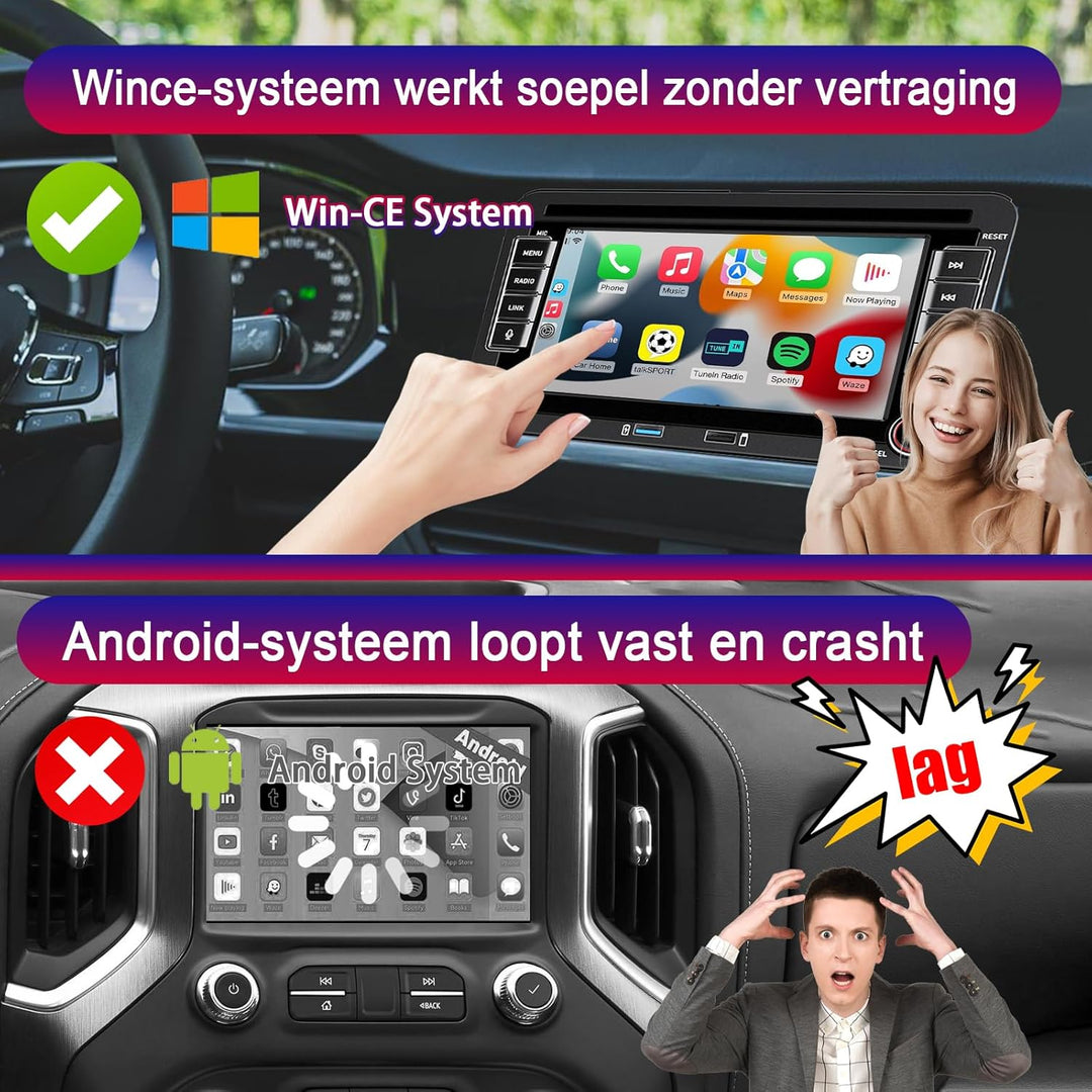 Apple Carplay Autoradio für VW Golf 5 6 Polo T5 Tiguan Skoda Passat Jetta Caddy B6 B7 Touran Android
