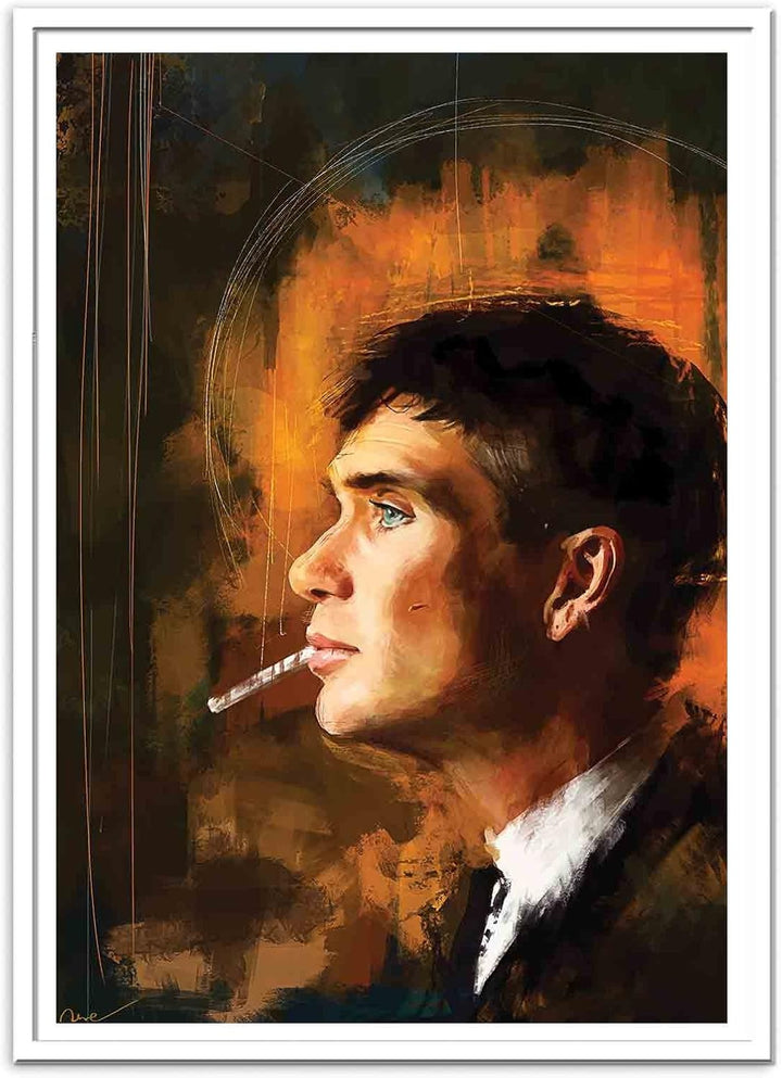 Art-Poster - Tommy Shelby - Wisesnail - 50 x 70 cm
