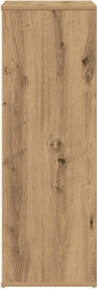 vidaXL Schuhregal Artisan-Eiche 54x34x100,5 cm Holzwerkstoff, Schuhaufbewahrung, Schuhorganizer, Sch