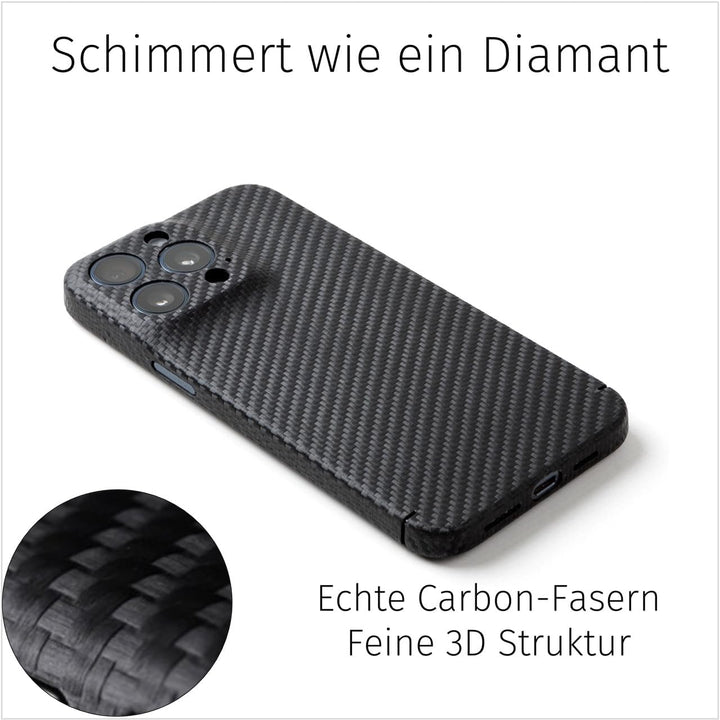 FILONO Carbon Hülle iPhone 13 Pro Max ultradünn iPhone 13 Pro Max CARBON Case, iPhone 13 Pro Max CAR