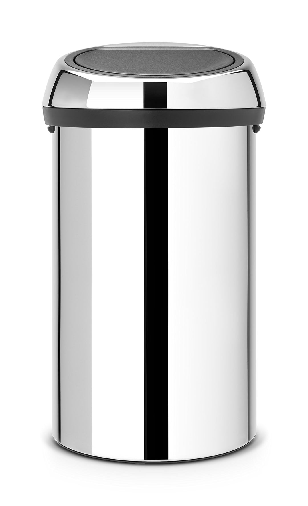 Brabantia 402609 Touch Bin Abfalleimer 60 l, Brilliant Steel 60 Liter Brilliant Steel, 60 Liter Bril