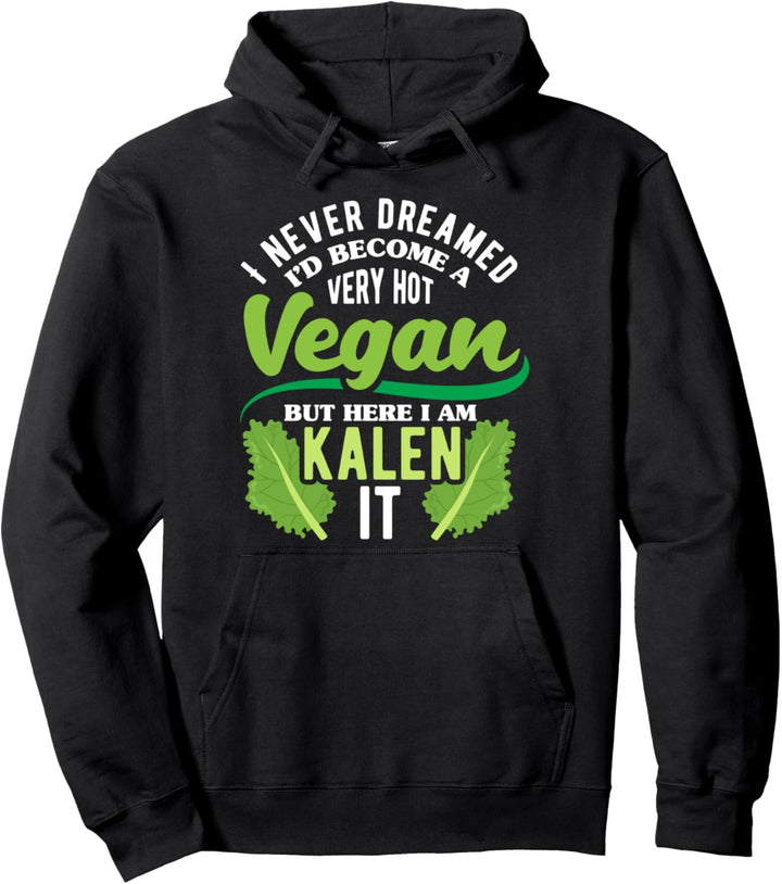 Veganismus Vegetarischer Kohl Pullover Hoodie