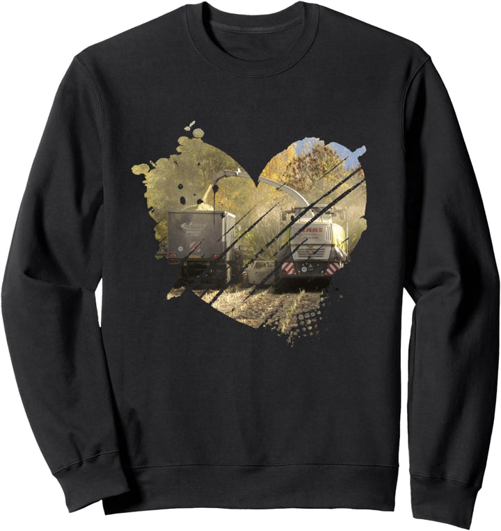 Landwirt Landwirtschaft Bauer Lohner Mais-Häcksler häckseln Sweatshirt