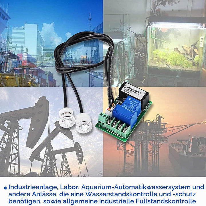 Infrarot Füllstandssensor Wasserstandserkennung Dual Level Alarm Control Module