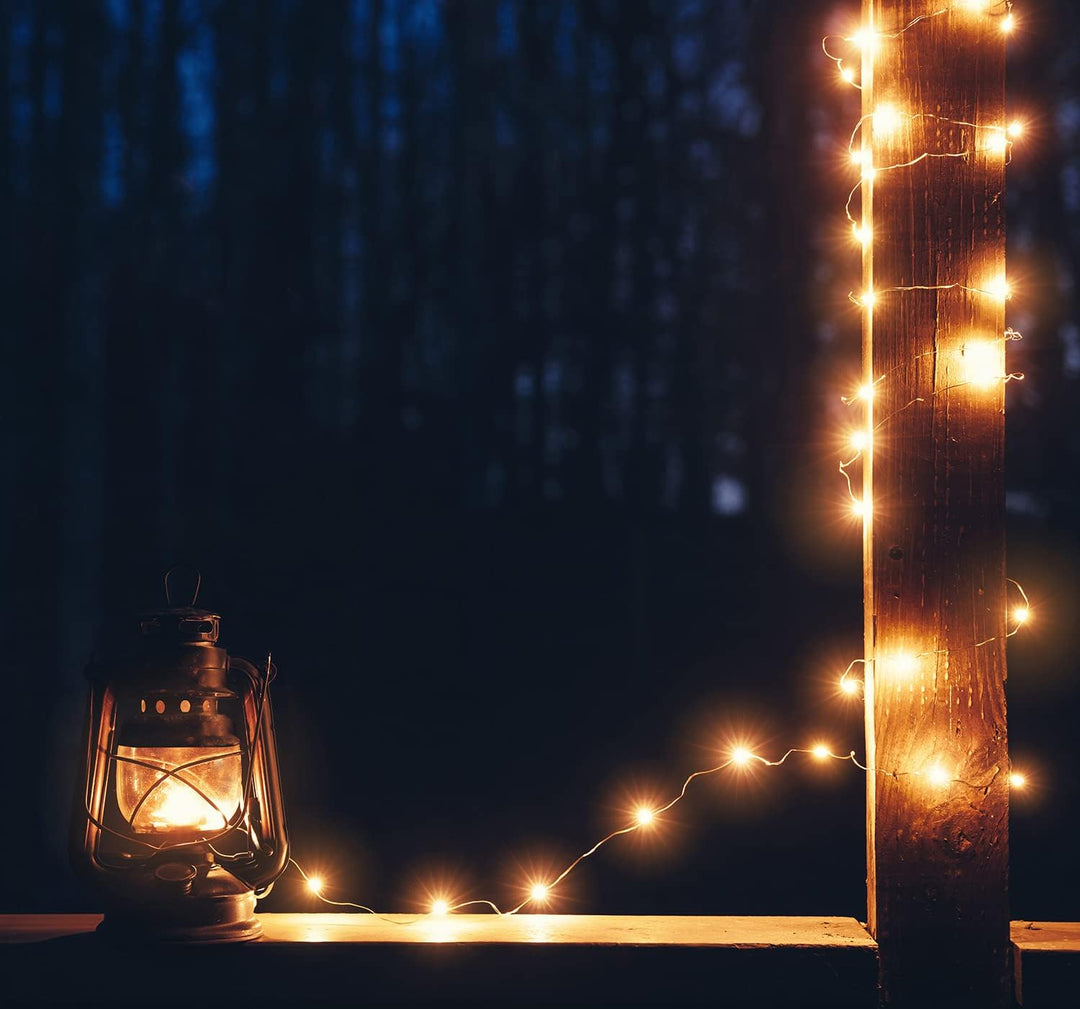 Blümelhuber LED rostige Gartenleuchte zum Stellen oder Hängen - Windlicht Glas Laterne mit Stab - Ro