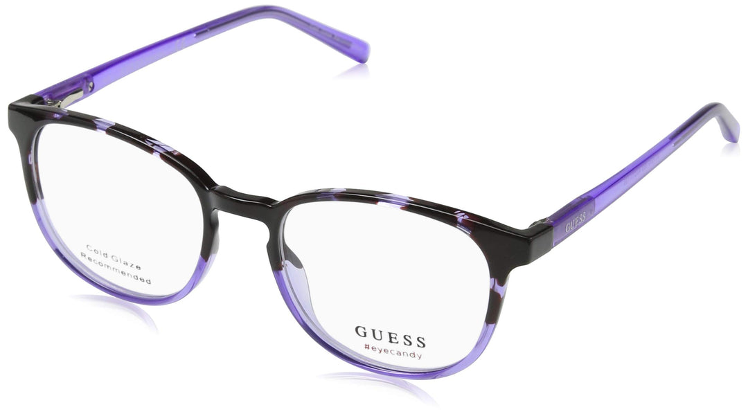 Guess Unisex-Erwachsene GU3009 083 49 Brillengestelle, Violett (Viola)