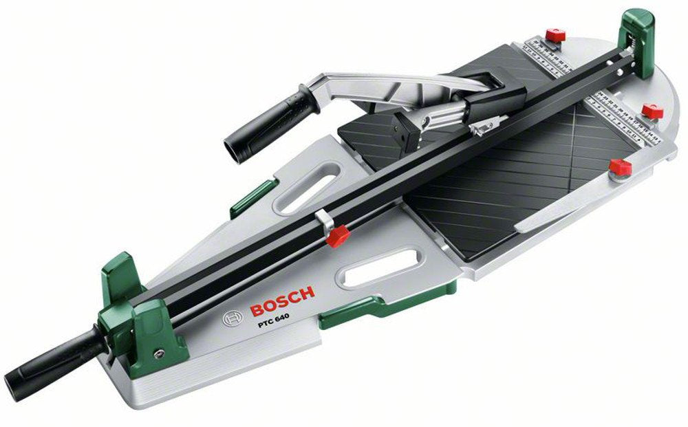 Bosch Fliesenschneider PTC 640 (Fliesenstärke: 12mm, Schnittlänge: 640mm, Diagonalschnittlänger: 450