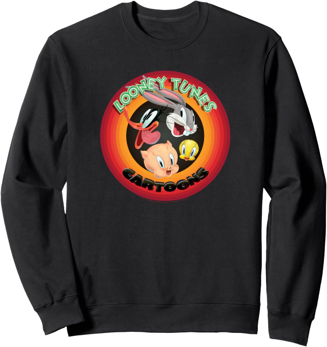 Looney Tunes Cartoons Circle Sweatshirt