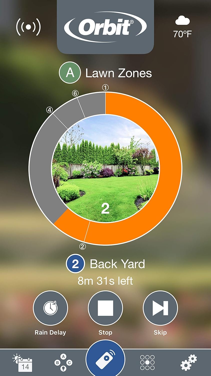 Orbit 94546 – 6 Station B-Hyve Smart WiFi Beregnungscomputer