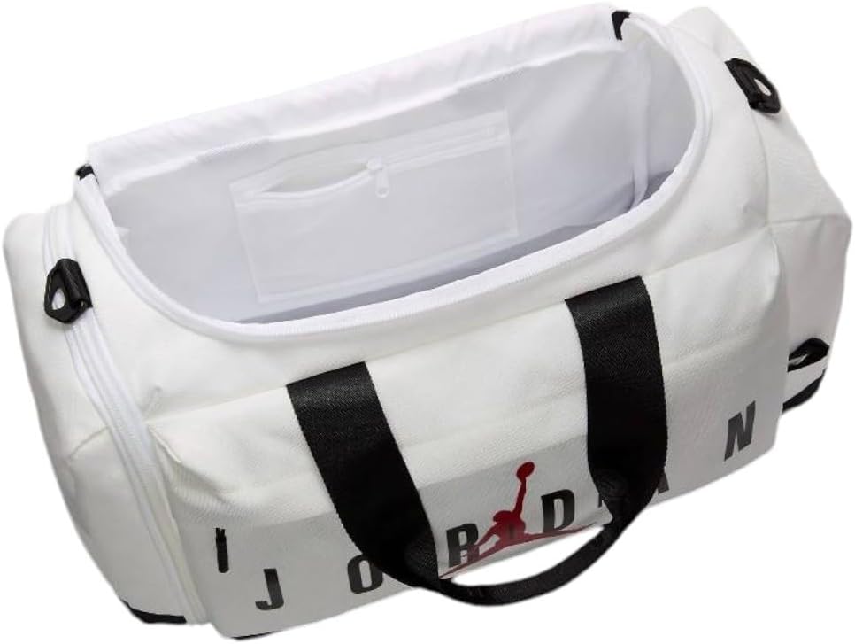 Jordan Herren Jam Velocity 46L Duffel, White, S