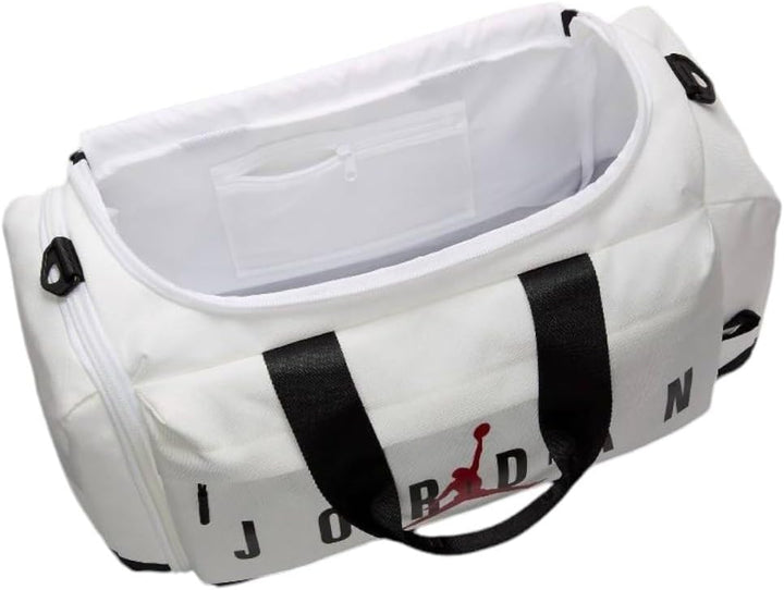 Jordan Herren Jam Velocity 46L Duffel, White, S