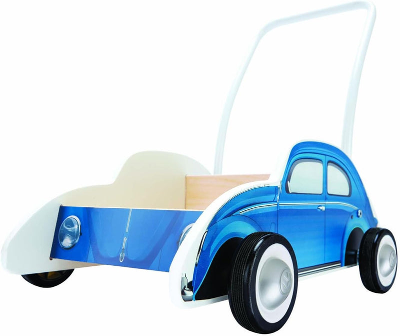 Hape E0382 Käfer Lauflernwagen, blau Blau Käfer Lauflernwagen, Blau Käfer Lauflernwagen