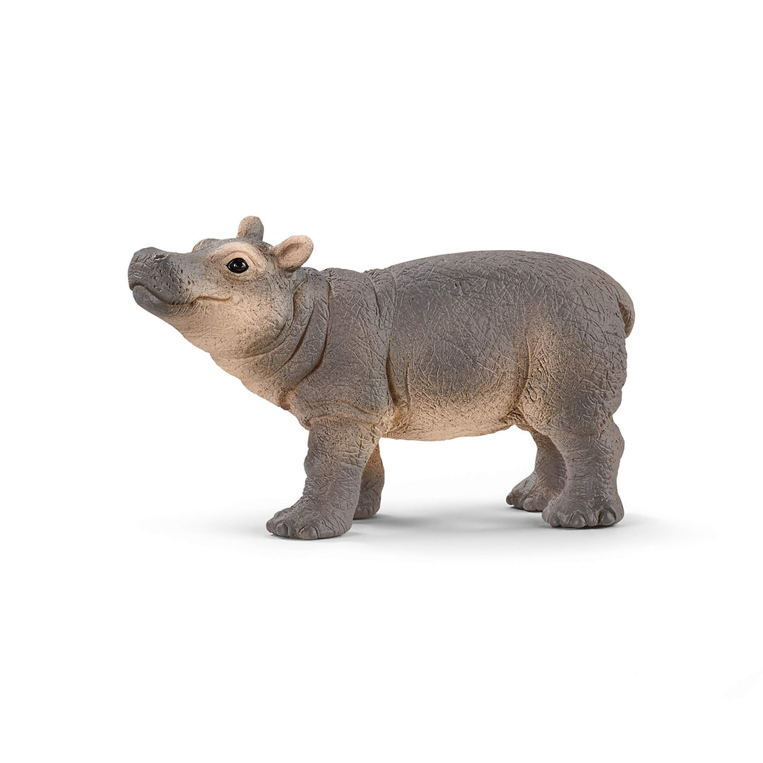 SCHLEICH 14831 Nilpferd Junges, für Kinder ab 3+ Jahren, WILD Life - Spielfigur