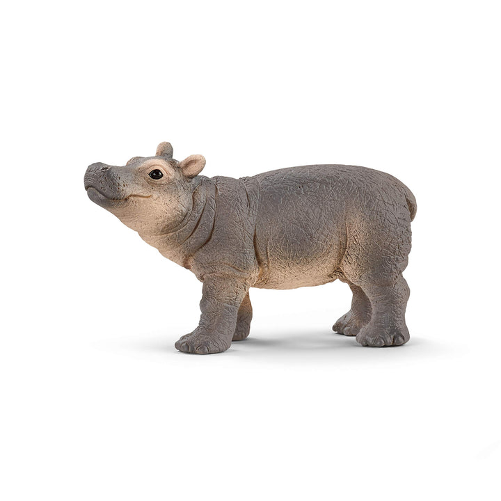 SCHLEICH 14831 Nilpferd Junges, für Kinder ab 3+ Jahren, WILD Life - Spielfigur