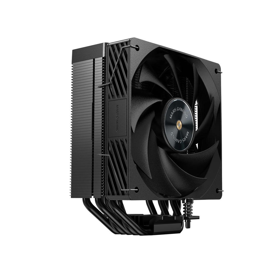 MARS GAMING MCPU-X5, CPU-Kühler 280W TDP, 5x HCT-Heatpipes der Neuen Generation, PWM-Lüfter SI Extre