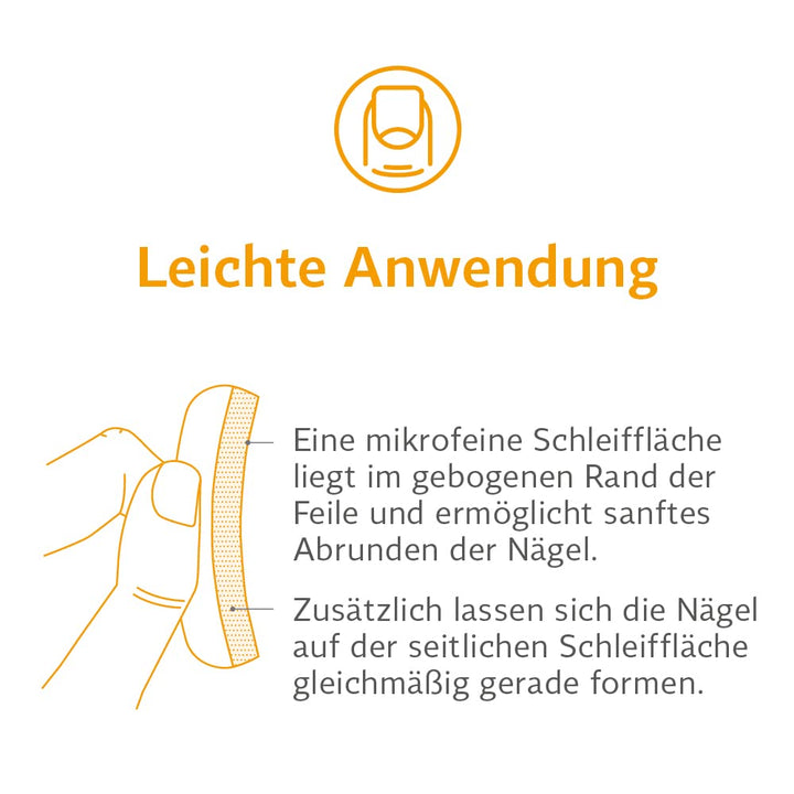 BIO-H-TIN stärkendes Nagel-Serum 3,3 ml + Glassicura Nagelfeile – Zum Aufbau kräftiger & gesunder Nä