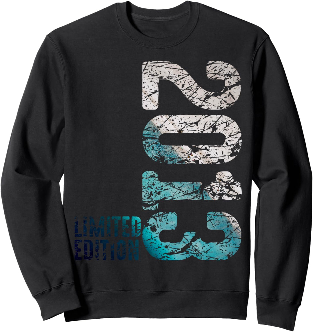 11. Geburtstag Junge Mädchen 11 Jahre 2013 Lustig Geschenk Sweatshirt