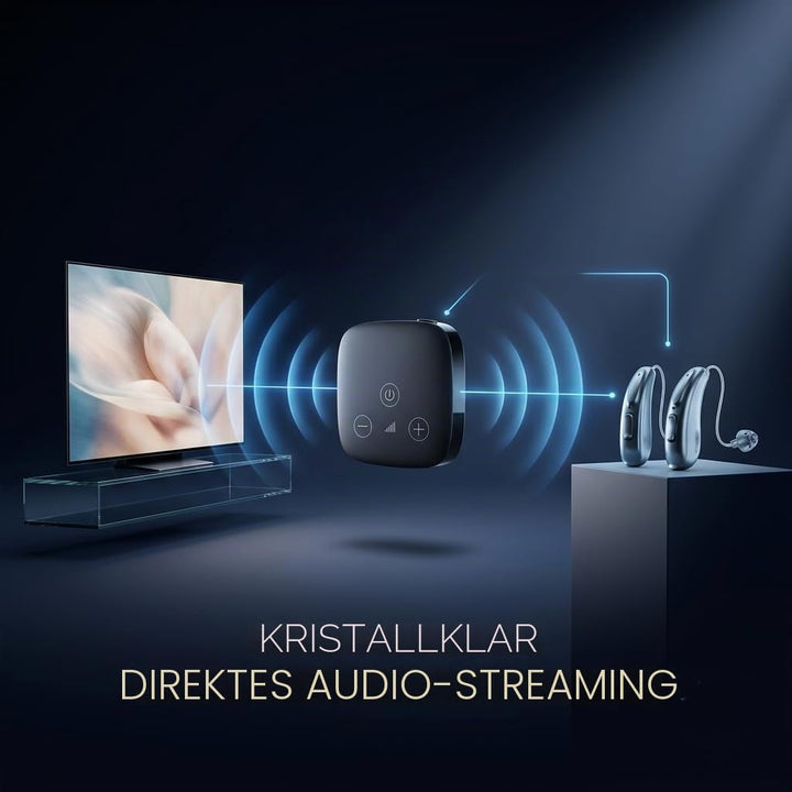 Phonak TV Connector – Kompatibel mit Phonak Marvel-, Paradise-, Lumity-, Life- und Infinio-Hörgeräte