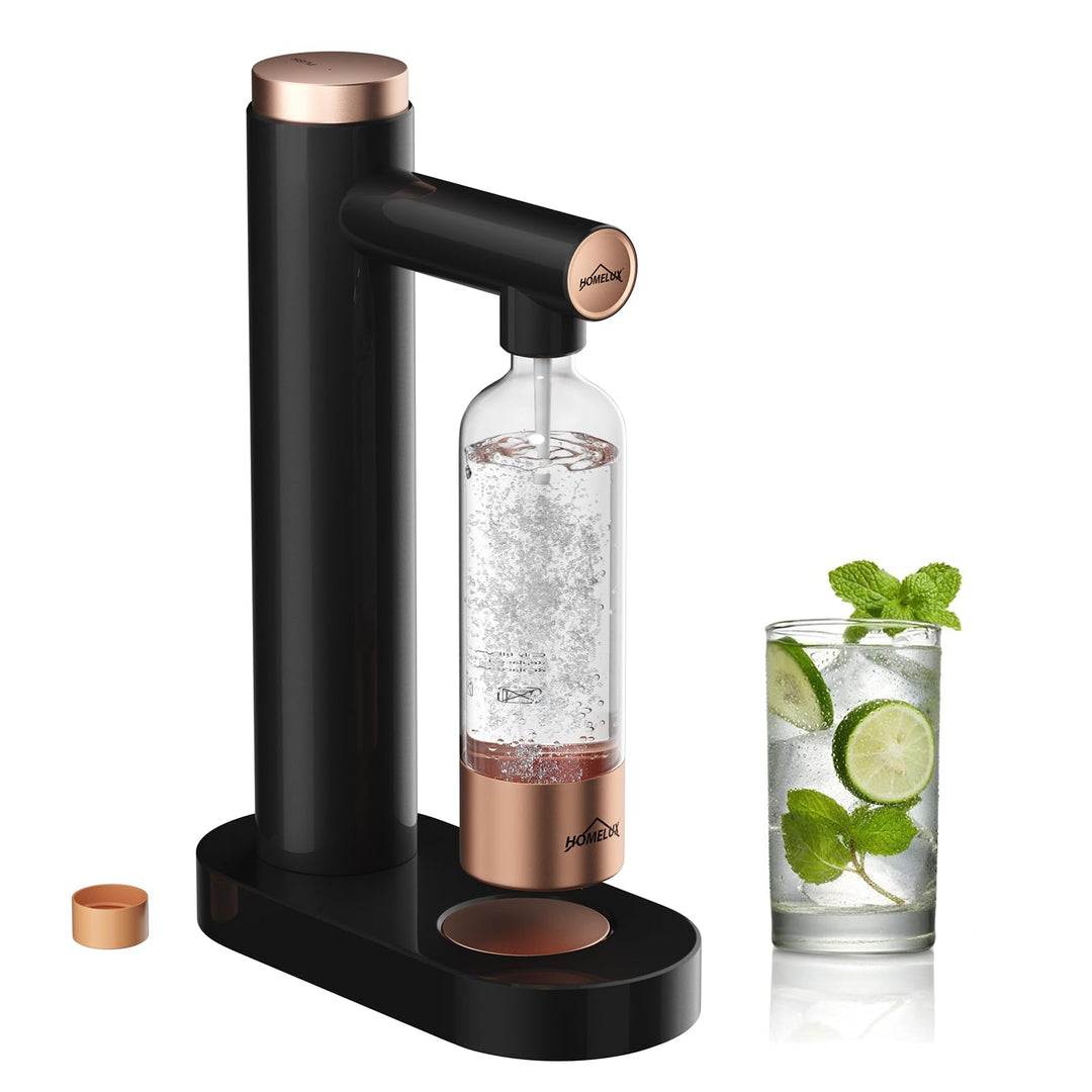 HOMELUX Wassersprudler, Sprudelwasser Maschine Mit 1L PET-Flaschen Bpa-Frei, Soda Maker, Wasser Spru
