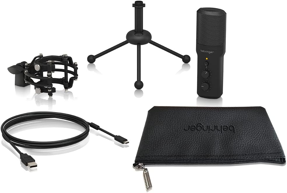 Behringer BU200 Premium-USB-Kondensatormikrofon mit Nierencharakteristik