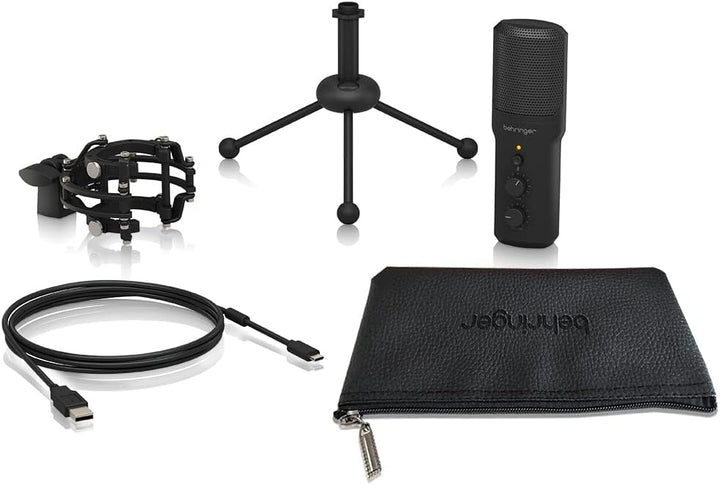 Behringer BU200 Premium-USB-Kondensatormikrofon mit Nierencharakteristik