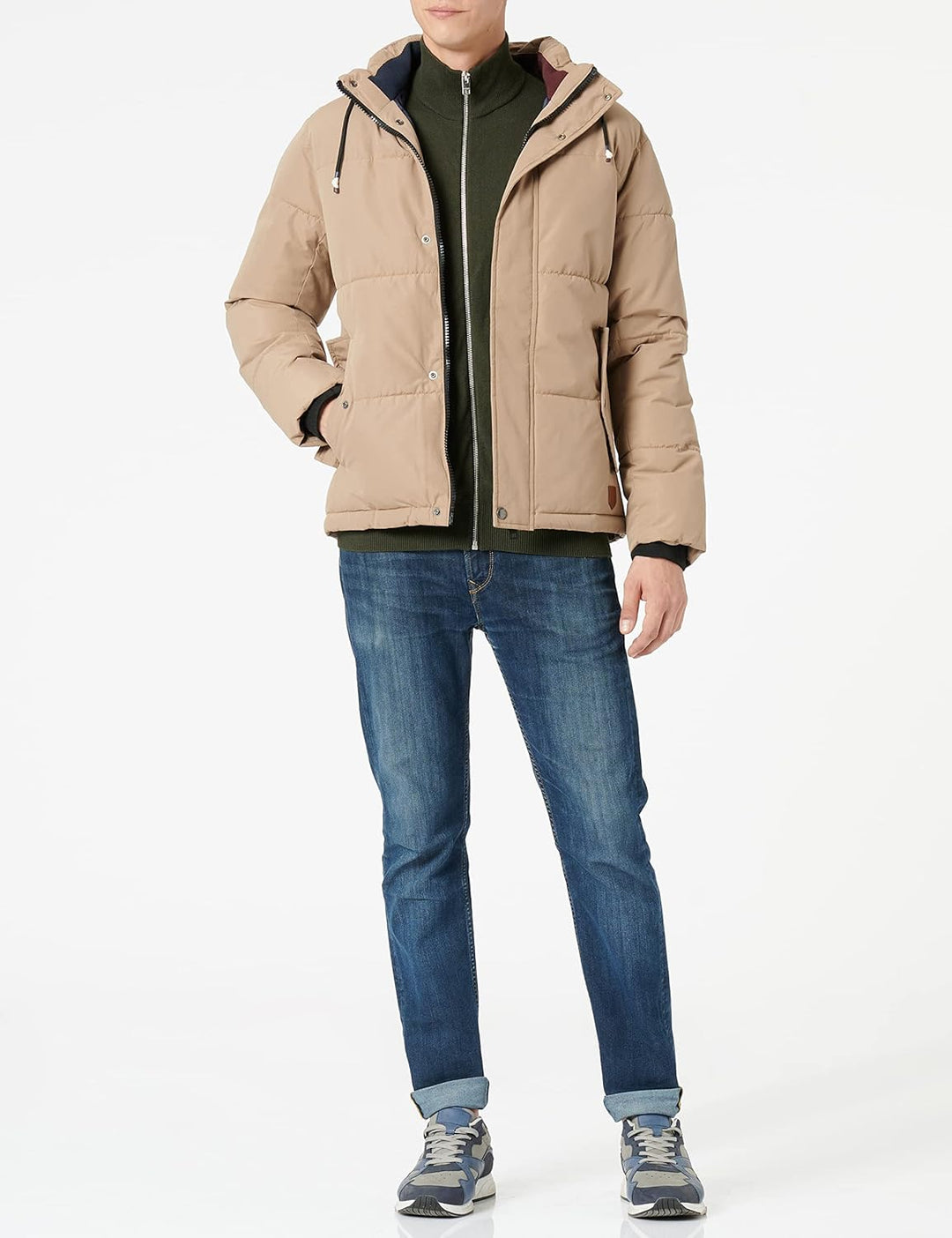 JACK & JONES Timo Puffer Jacket S Elmwood, S Elmwood