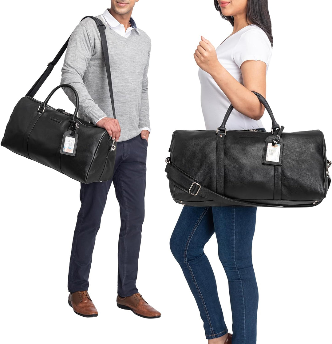 STILORD 'Herkules' Premium Reisetasche für Herren und Damen aus echtem hochwertigem Leder - EIN echt
