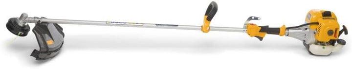 STIGA BC 545 Benzin-Rasentrimmer, 42,7 cm³, 45 cm – Tap&amp;Go-Doppelfadenkopf, 3T-Messer 42.7cc (Bügelg