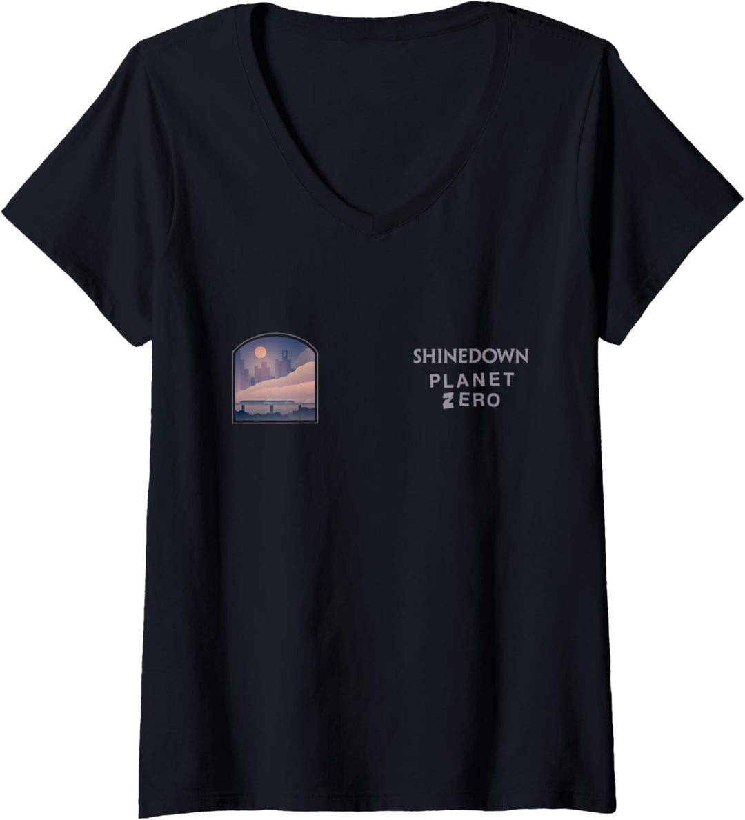 Shinedown Kein Frieden T-Shirt mit V-Ausschnitt