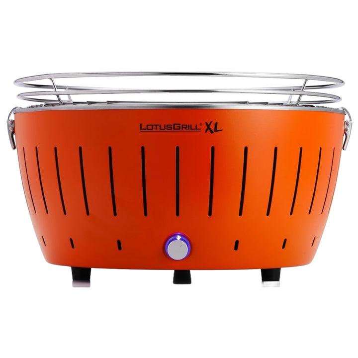LotusGrill Kohlegrill Serie 435 XL, Zitrus, 43,5 x 35 x 25,7 cm, Oranje Orange, Orange