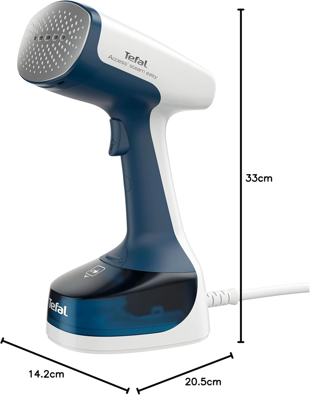 Tefal DT7170 Access Steam Easy Dampfbürste | 15 Sekunden Aufheizzeit | 1400 Watt | bis zu 25 g/Min.