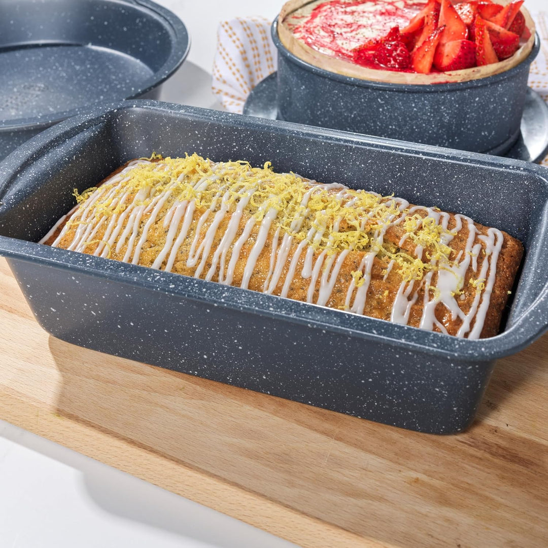 Russell Hobbs Nightfall Stone Rechteckig Brotbackform - Karbonstahl Kuchenform, BPA/PFOA-Frei, kaste