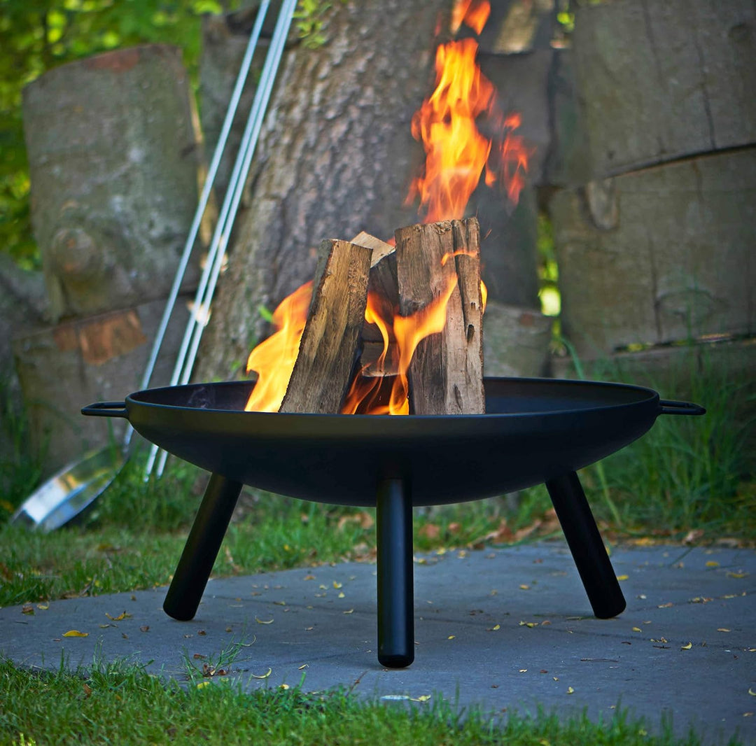 SLABO Feuerschale Brazier Ø 60 cm | Feuerstelle | Kamin | Feuerkorb | Feuer | Eisenschale | Gartenfe