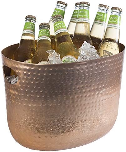Buddy´s Bar - Flaschenkühler, Getränkewanne, 7 Liter, Getränkekühler, hochwertiger Weinkühler, Sektk