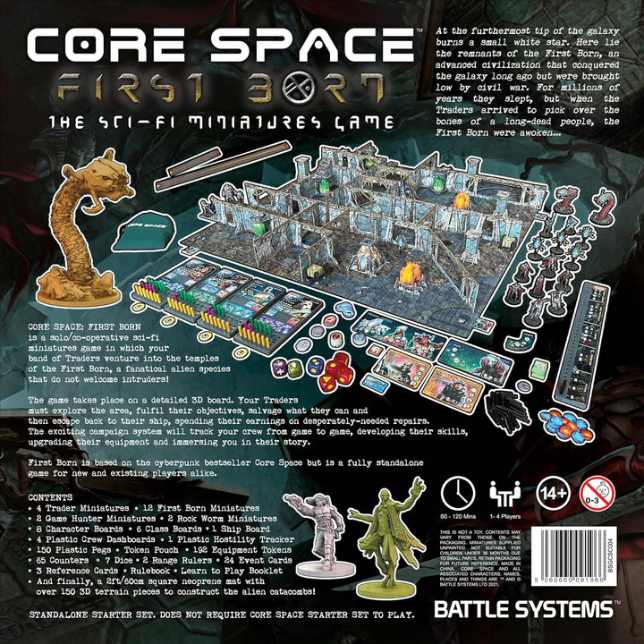 Core Space First Born - Sci-Fi Miniaturen Brettspiel Cyberpunk 28 mm Science Fiction Figuren für 40.